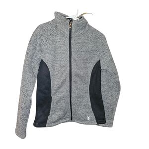 Spyder Gray and Black Utility Jacket